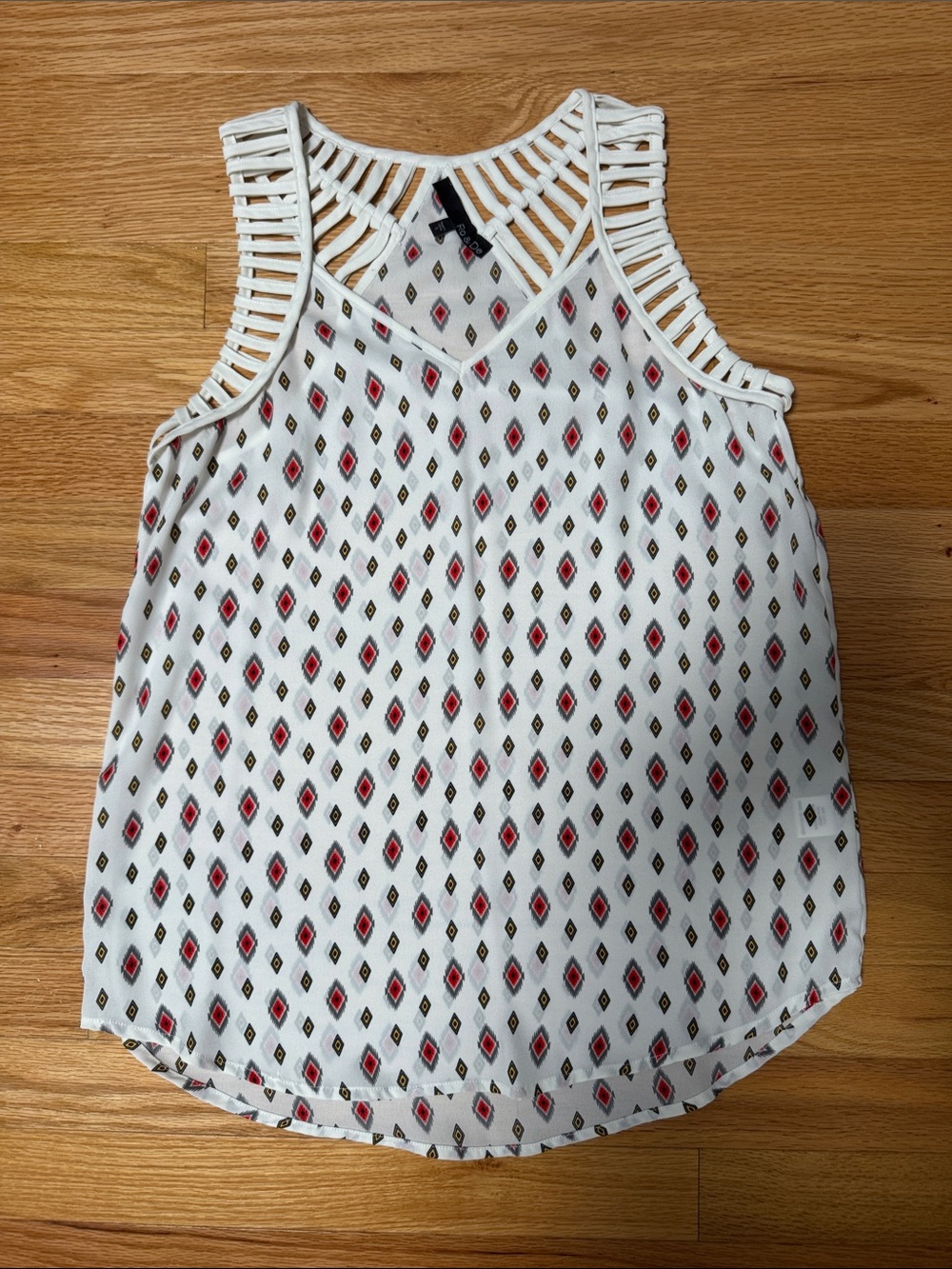 Ro & De Sleeveless Top, Women’s Size Small